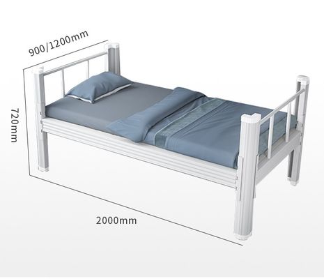 مبلمان خانگی سفارشی H720mm تختخواب فلزی تک تخت تک فولاد تک تخت