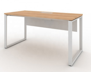 طراحی ساده میز کار دفتر مطالعه دفتر با اسکلت فلزی