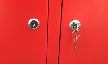 اتاق نشیمن کابینت ذخیره سازی فلزی رنگی 0.6mm / 0.7mm کابینت ایستاده تلویزیون فولادی 2