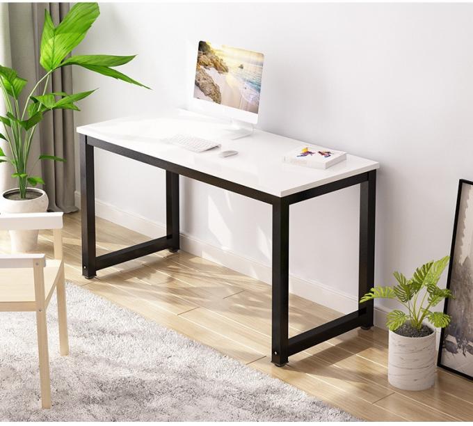 میز اداری مطالعه میز با قاب پایه های فلزی میز Dest Office 0
